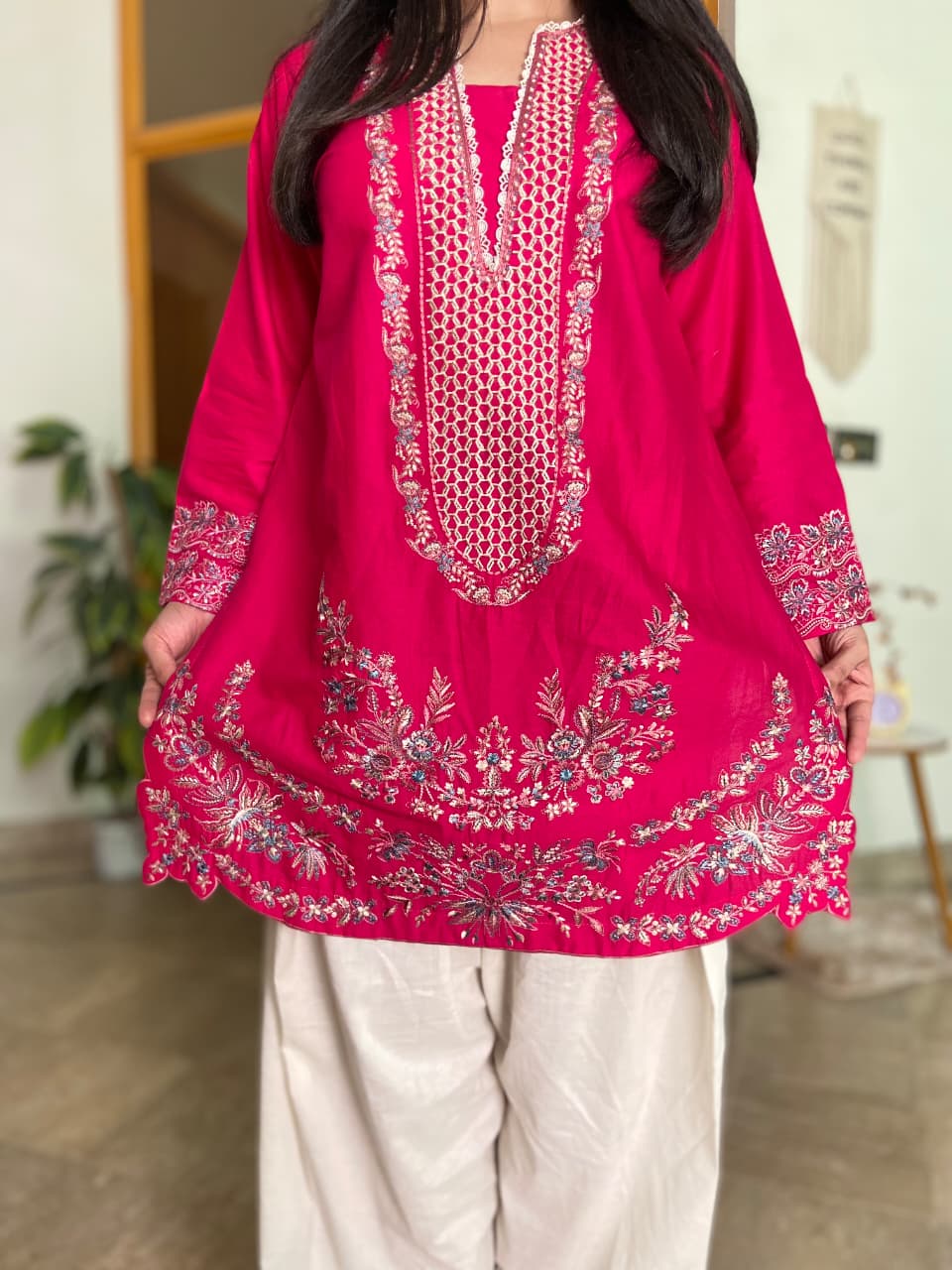 2 Piece - Embroidered Lawn Ready To Wear Co-Ord Set
