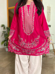 2 Piece - Embroidered Lawn Ready To Wear Co-Ord Set