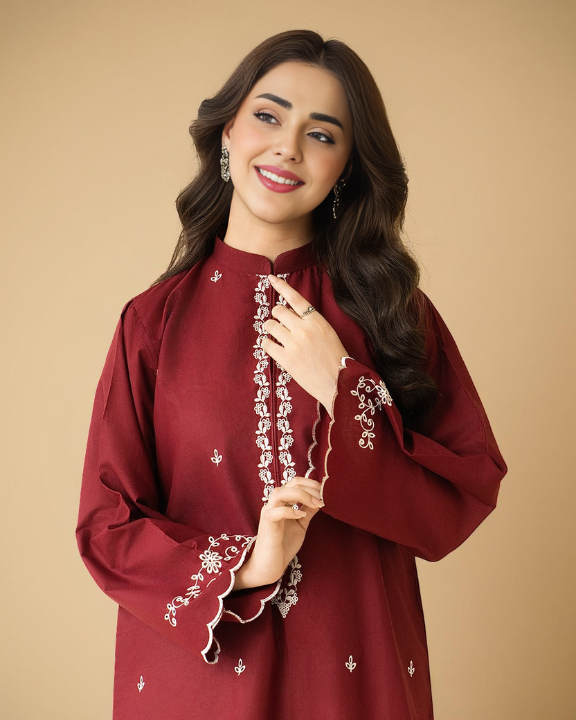 2 Piece - Embroidered Lawn Suit