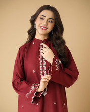 2 Piece - Embroidered Lawn Suit
