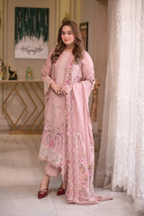 3 Piece - Embroidered Lawn Suit