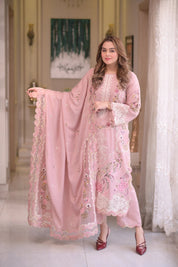 3 Piece - Embroidered Lawn Suit