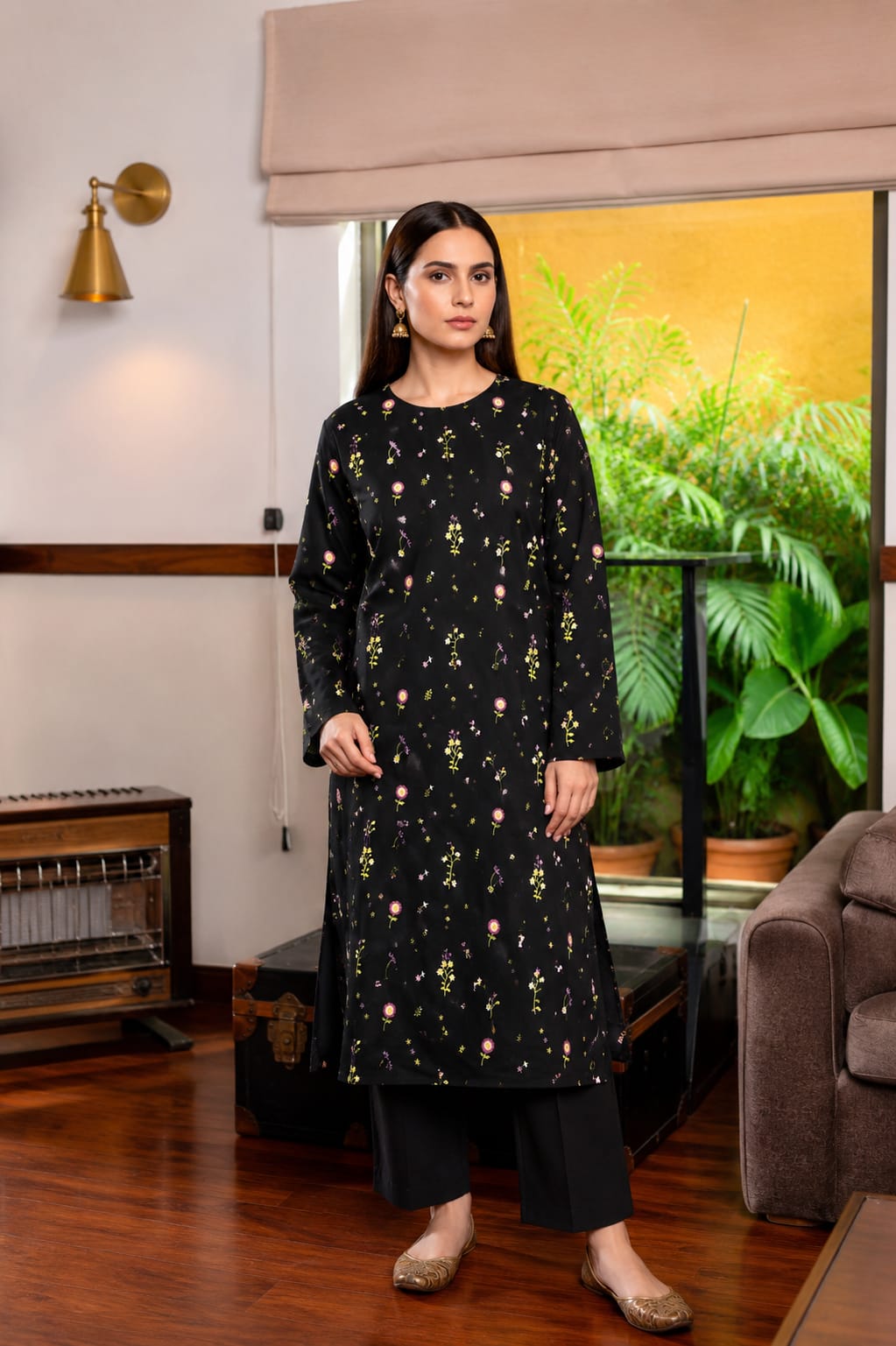2 Piece - Embroidered Lawn Suit