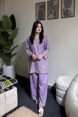 2 Piece - Embroidered Lawn Ready To Wear Co-Ord Set