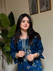 2 Piece - Embroidered Lawn Ready To Wear Co-Ord Set
