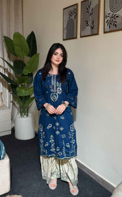 2 Piece - Embroidered Lawn Ready To Wear Co-Ord Set