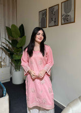 2 Piece - Embroidered Lawn Ready To Wear Co-Ord Set