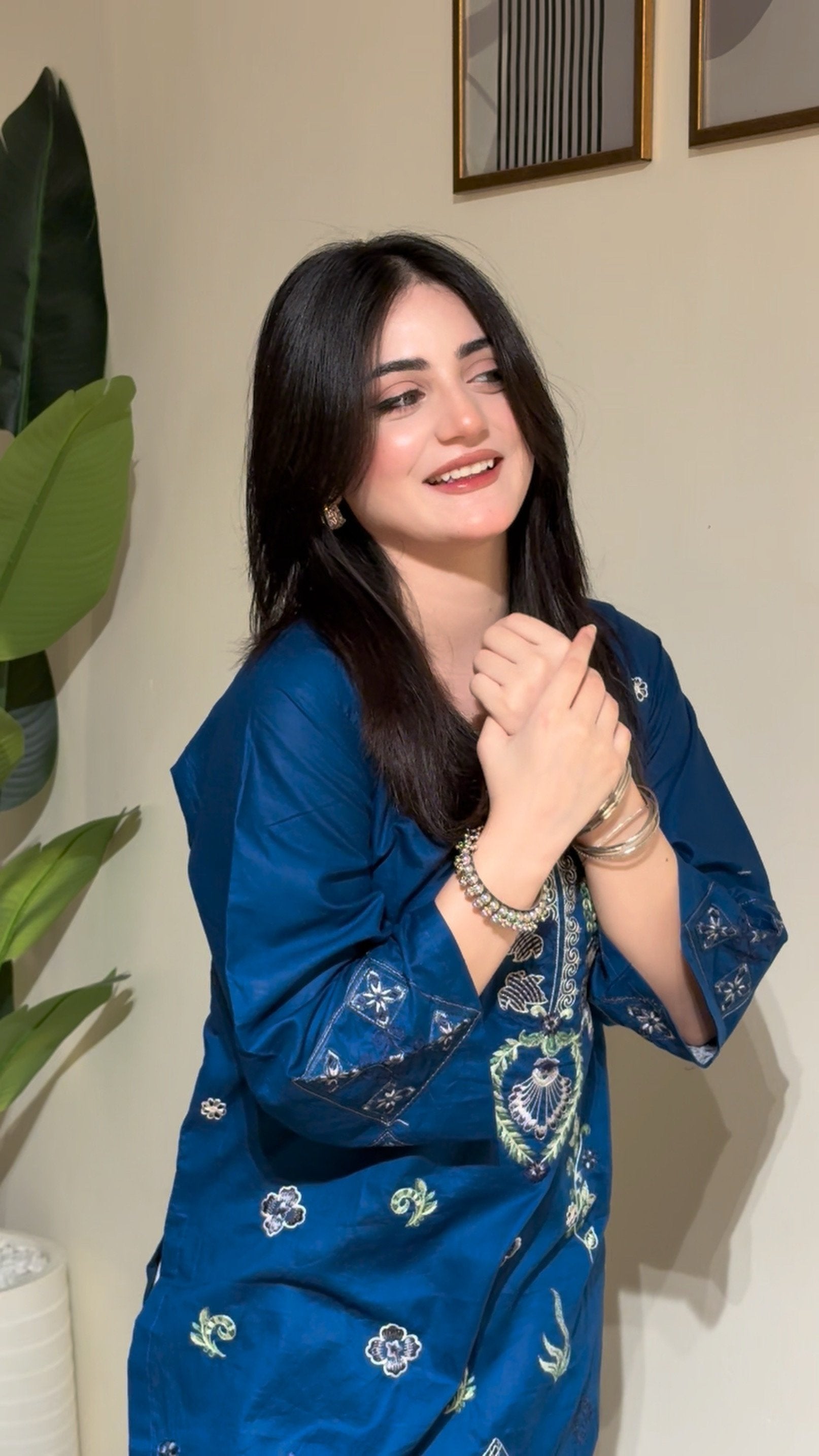 2 Piece - Embroidered Lawn Ready To Wear Co-Ord Set