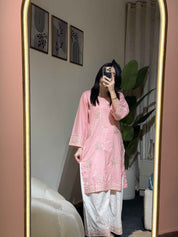 2 Piece - Embroidered Lawn Ready To Wear Co-Ord Set