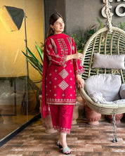 2 Piece - Embroidered Lawn Suit