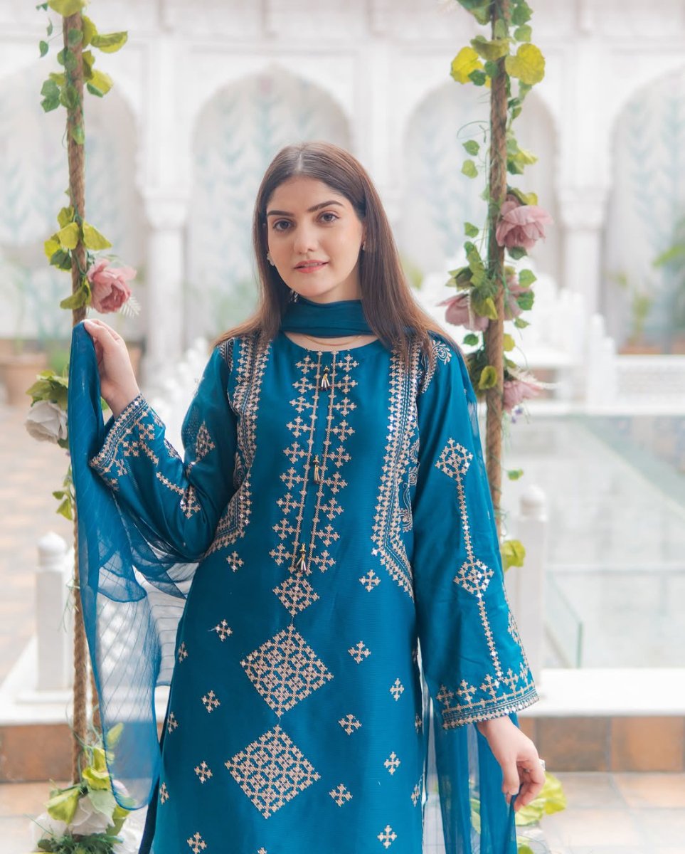 2 Piece - Embroidered Lawn Suit