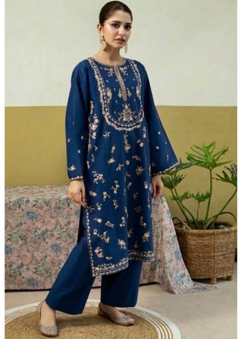 2 Piece - Embroidered Lawn Suit