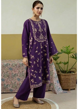 2 Piece - Embroidered Lawn Suit