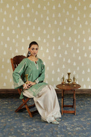 2 Piece - Embroidered Lawn Suit